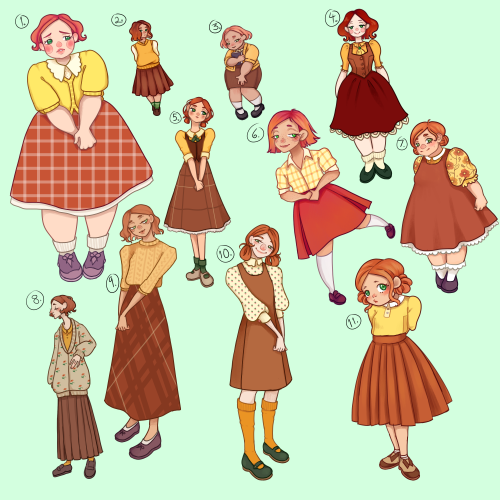 “when in doubt draw penny 11 times in varying styles” thats a motto ive always lived by (8 is prob m