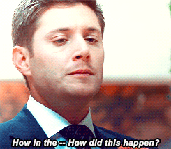 deanschevyimpala:  That one time when Sam told Dean that he’s getting married.