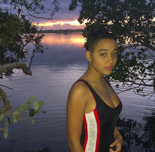 Amandla Stenberg Just Shaved Their Head For An Important Role