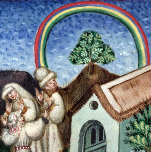 rainbow reactionJohn Lydgate, lives of Saints Edmund and Fremund, England ca. 1434-1439BL, Harley 22