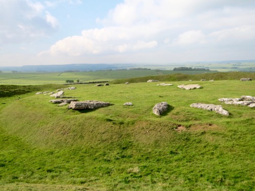 Arbor Low Stone Circle in the Peak District, U.K., last May 23rd.