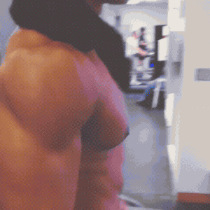 lixpex:  Best Of lixpex:  Walking the fine line between a workout and soft-core porn. If he could get away with working out naked, he totally would.  (Originally posted May 16, 2014)
