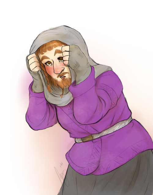 magraithepeachyguyart: Love me some Lady dwarfs, so little Miss Ori being very conscious of the awfu