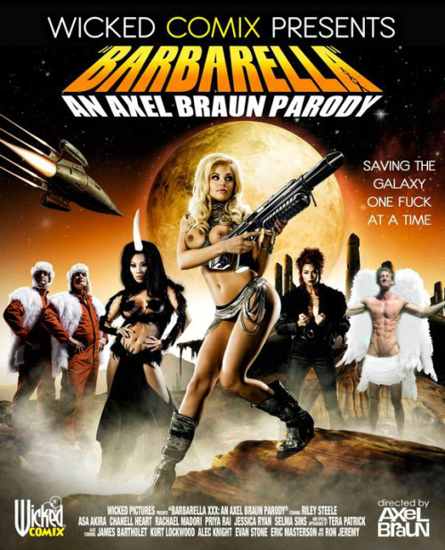 @axelbraun unveils @xxxRiley #Barbarella’s cover who’s better as #Pygar #JohnPhillipLaw 