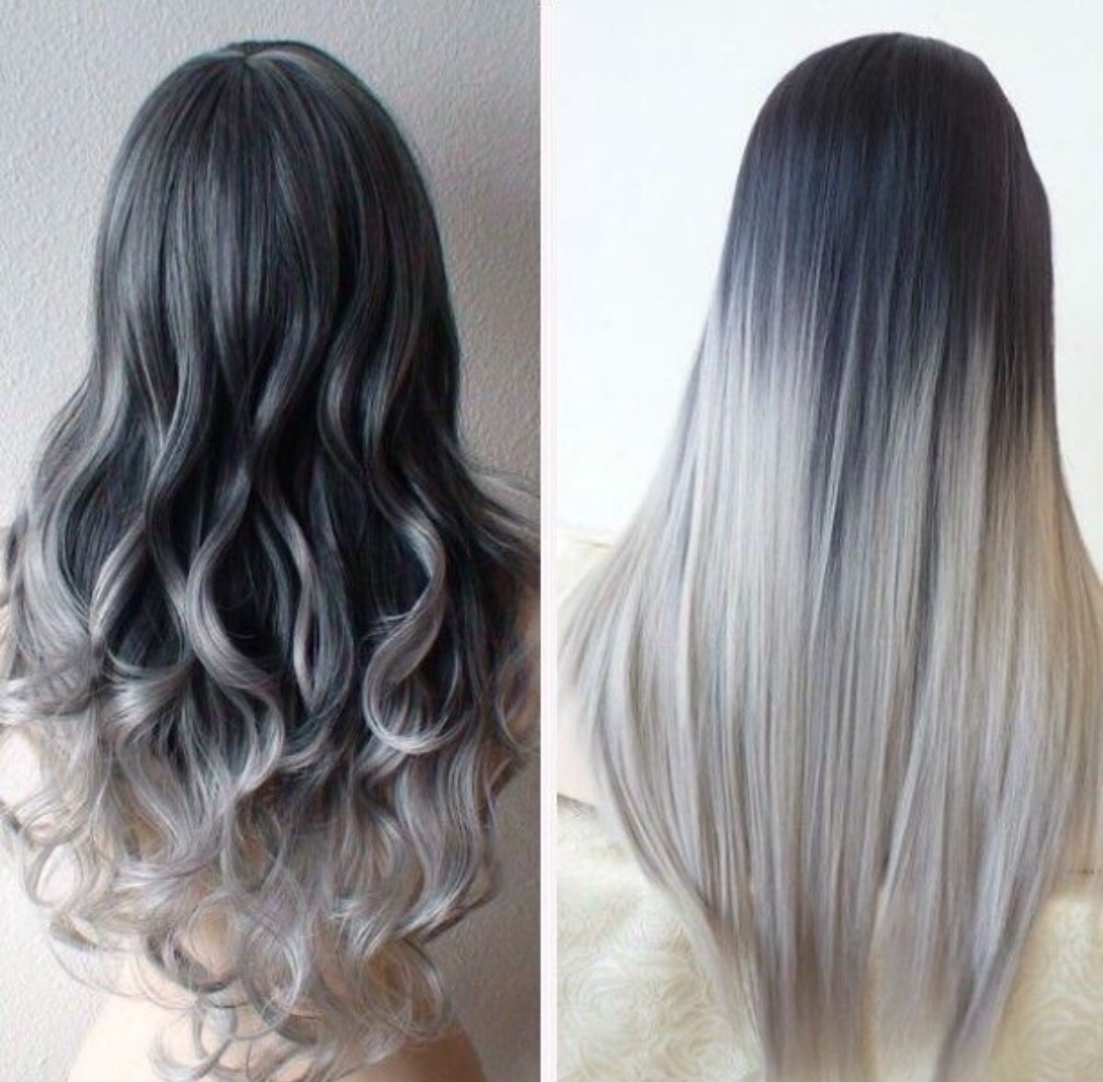 Dark ombre hair color