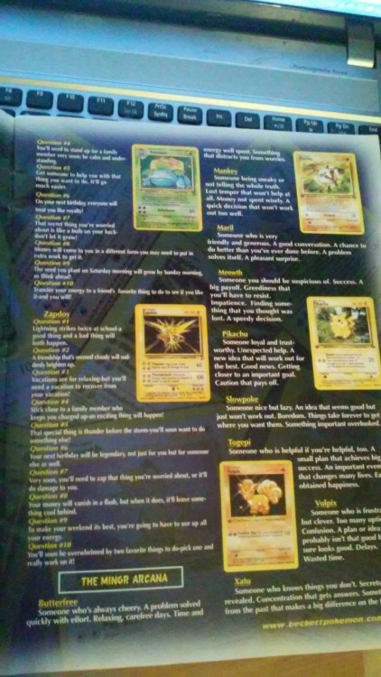 stormwaterwitch:stormwaterwitch:Swear to god im not kidding you. I found some of my old pokemon coll
