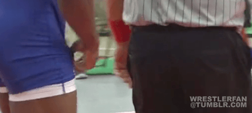 wrestlerfan:  Huge package 😍💦💦💦 More @ http://wrestlerfan.tumblr.com 