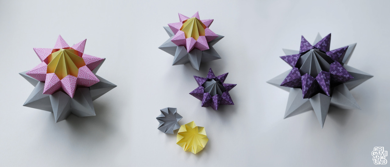 Paper Origami Stars TUTORIAL by carriephlyons on DeviantArt