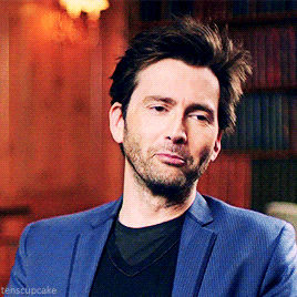 tenthdoctorsrose:  allegoricalrose:  tenscupcake:  (x)  #there are no words to describe the beauty of that messy hair #except maybe that he looks shagged out #which is greatttt a+++ well done mrs dt (tag masterpiece by @lauraxxtennant)    David likes