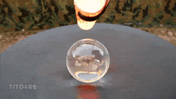 cnet:   A crystal ball covered in molten