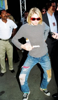 wolfyhowl08:  Kurt Cobain 1993 VMA