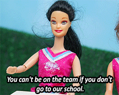princessfreewill:  Right… But this is the tryout for Overland Park cheer squad.