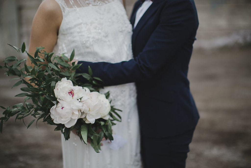 beautiful-brides-weddings:  She Met Her Bride at Pride Natasha was a single mom who “was