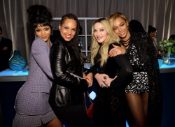 Rihanna, Janelle Monae, Madonna and Beyonce