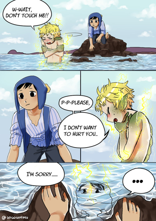 Do you remember my Mermaid au and eel Tweek??, well, here you have more of it……&hellip