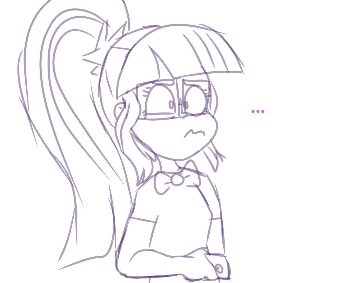 gay-horse: i know that scitwi knows sunset is from equestria but… what if she didnt