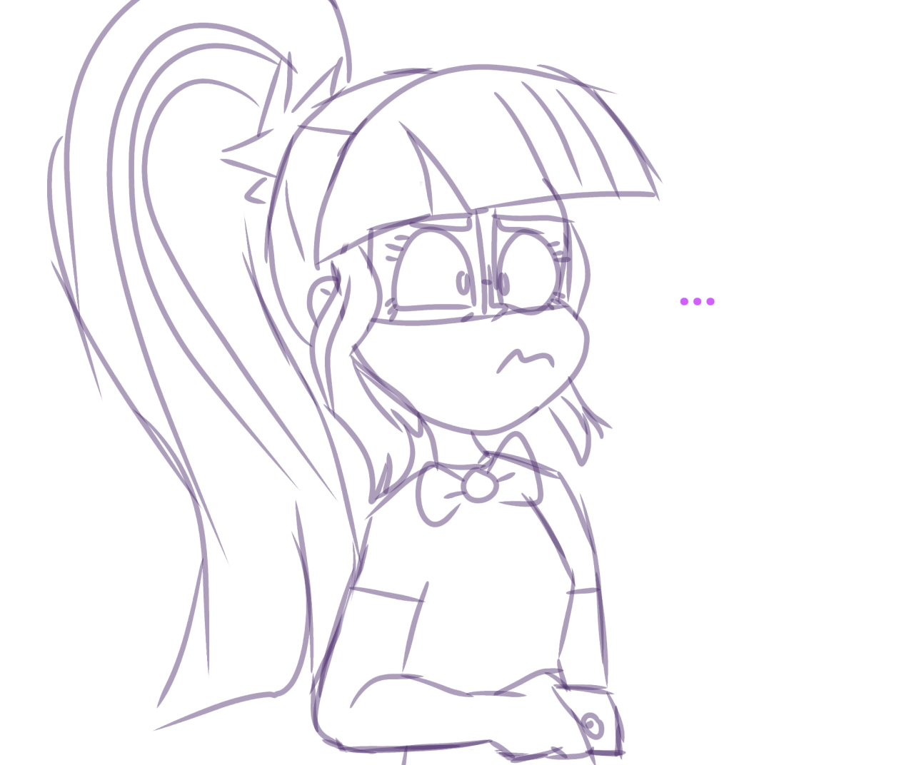 gay-horse: i know that scitwi knows sunset is from equestria but… what if she didnt 