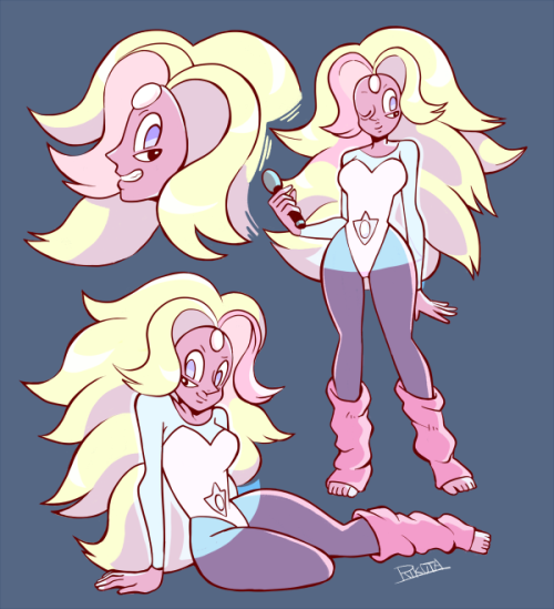 rikuta:My favorite fusion gem is Rainbow Quartz and also I like Opal!Their motion is very beautiful&