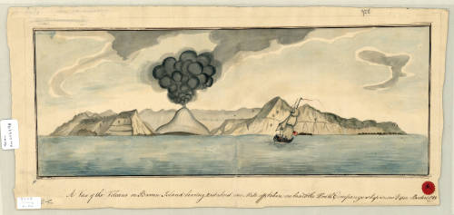 #TopoTuesdayToday’s map is a manuscript map of a volcano on Barren Island in the Andaman Sea, 