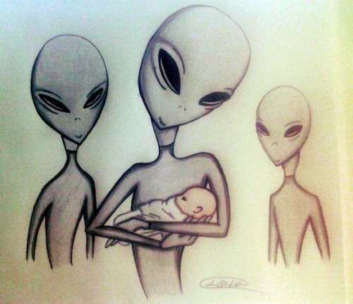 hybrid-alien: ilustracion de el diario de Luis Paz by loto7714 