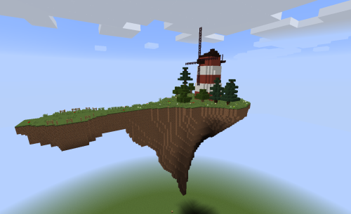 truebuggy:saint-nevermore:*minecraft starts working* *spends 6 hours on a windmill island* shit fuck waityeah so i totally just made the windmill island. uh. nice  how the fuck-