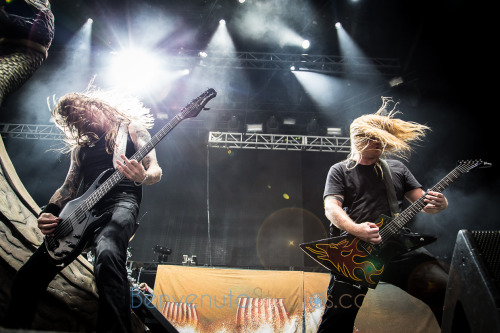 benvenutostudios:  Amon Amarth live at the 2013 Rockstar Energy Drink Mayhem Festival in Toronto. Photos by Dale Benvenuto © 2013