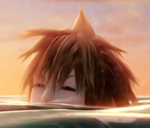 chammy-illy:  HOW TO DRY YOUR HAIR, THE SORA WAY Wet hair Flip them aggressively