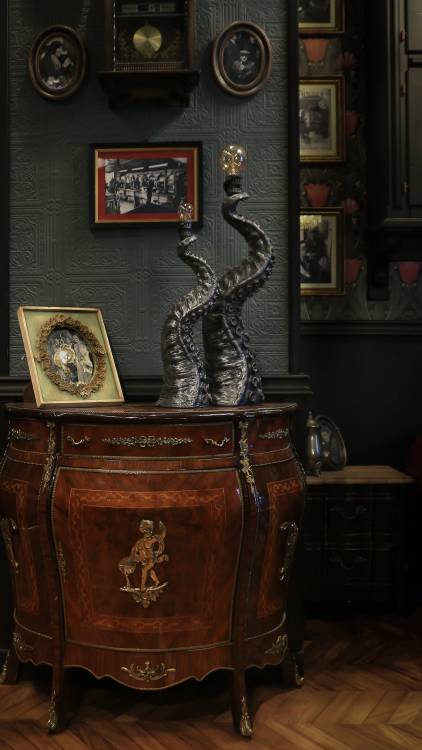 Set Of Two Handmade Tentacles Desk Lamps by M. MariartyAvailable here : ETSY