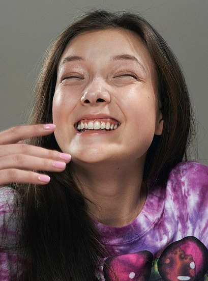 furples:  Double Magazine S/S 14Photographer: Max FaragoModel: Yumi Lambert