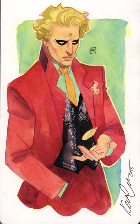 alexandrareadsthings:kevinwada:Adam Warlock Fashionized NYCC 2015 commission@annihilvt0r!!! 