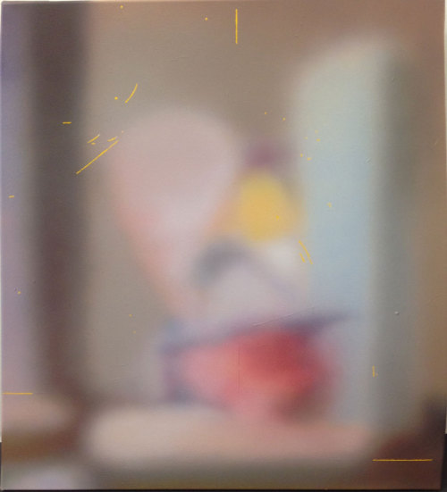 Julien Tiberi Confetti, 2015 Acrylique sur toile80 x 65 cm           courtesy semiose gallery