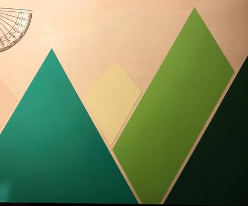 Colorful mountains in progress #art #artwork #geometry #minimal #chadgoei.....#art #artwork #artofth