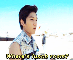 eteru:  19 / INFINITE making story in LA → hungry myungsoo 