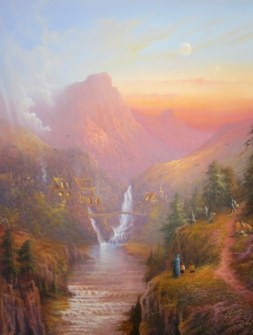 elvenforestworld: The Tolkien Inspired Art of Joe Gilronan