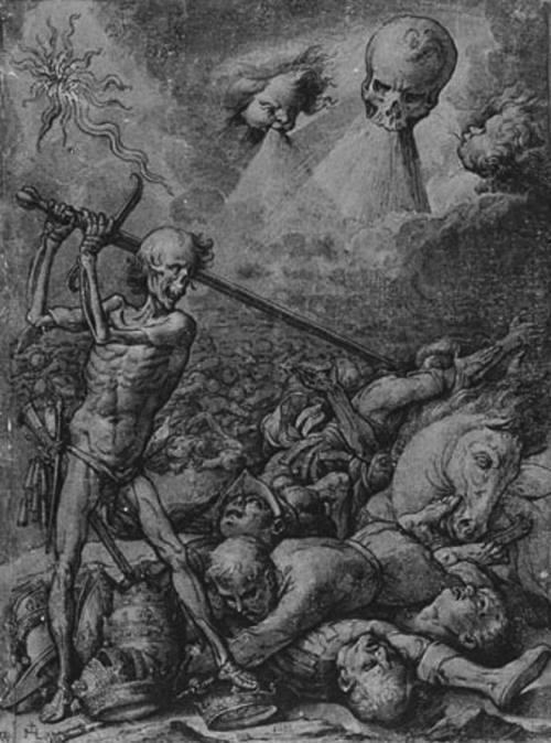 apatenia61:  “Death exterminating mankind” - Jacopo Ligozzi