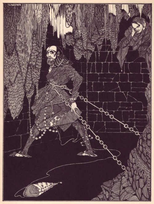 Illustrations by Harry Clarke for Edgar Allen Poe’s Tales of Mystery and Imagination. 1923.