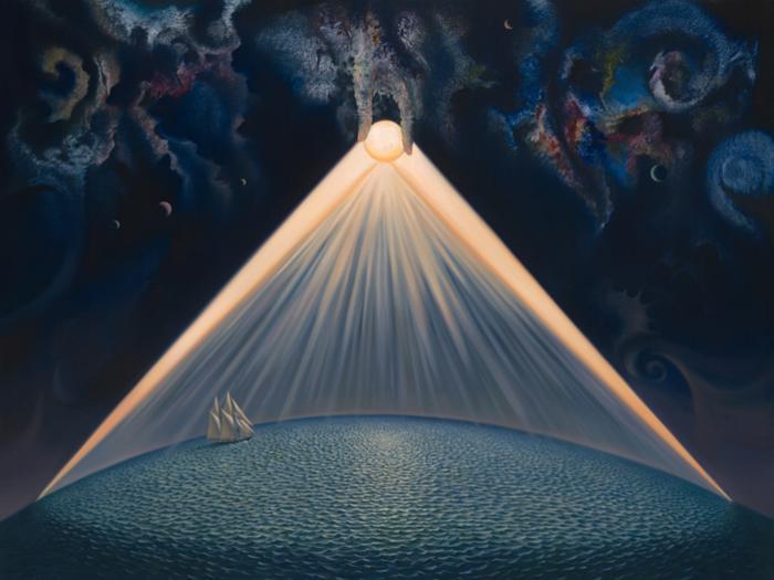 materiajunkie:  Vladimir Kush - “Divine Geometry” 