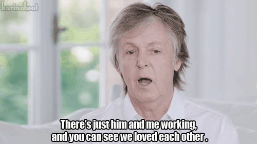 karinabeat: Paul McCartney on the song ‘Here Today’