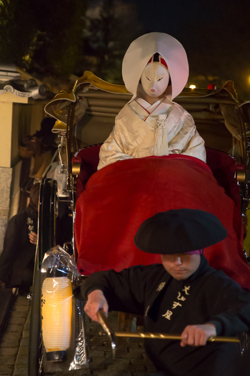 Kitsune no yomeiri (Fox wedding procession) in Kyoto, by Prado