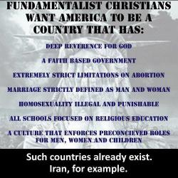 curvynerds:  proud-atheist:  A Fundamentalist Nationhttp://proud-atheist.tumblr.com  It is ironic that the people in this country that most hate muslims are most like muslims.   I have said it before if are going to worship a friend in the why not Dionysu