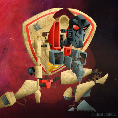 xombiedirge:Transformers by Michael Lombardi / TumblrNice ART !
