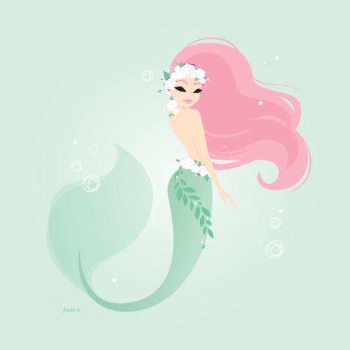 kmmcmdraws: Garden Mermaids Instagram | kmmcmdraws 