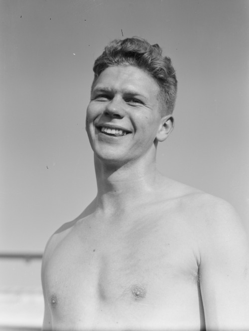 Midshipman, U.S. Naval Academy, Annapolis, Maryland, July 1942Photographer:Lieutenant WhitmanNitrate