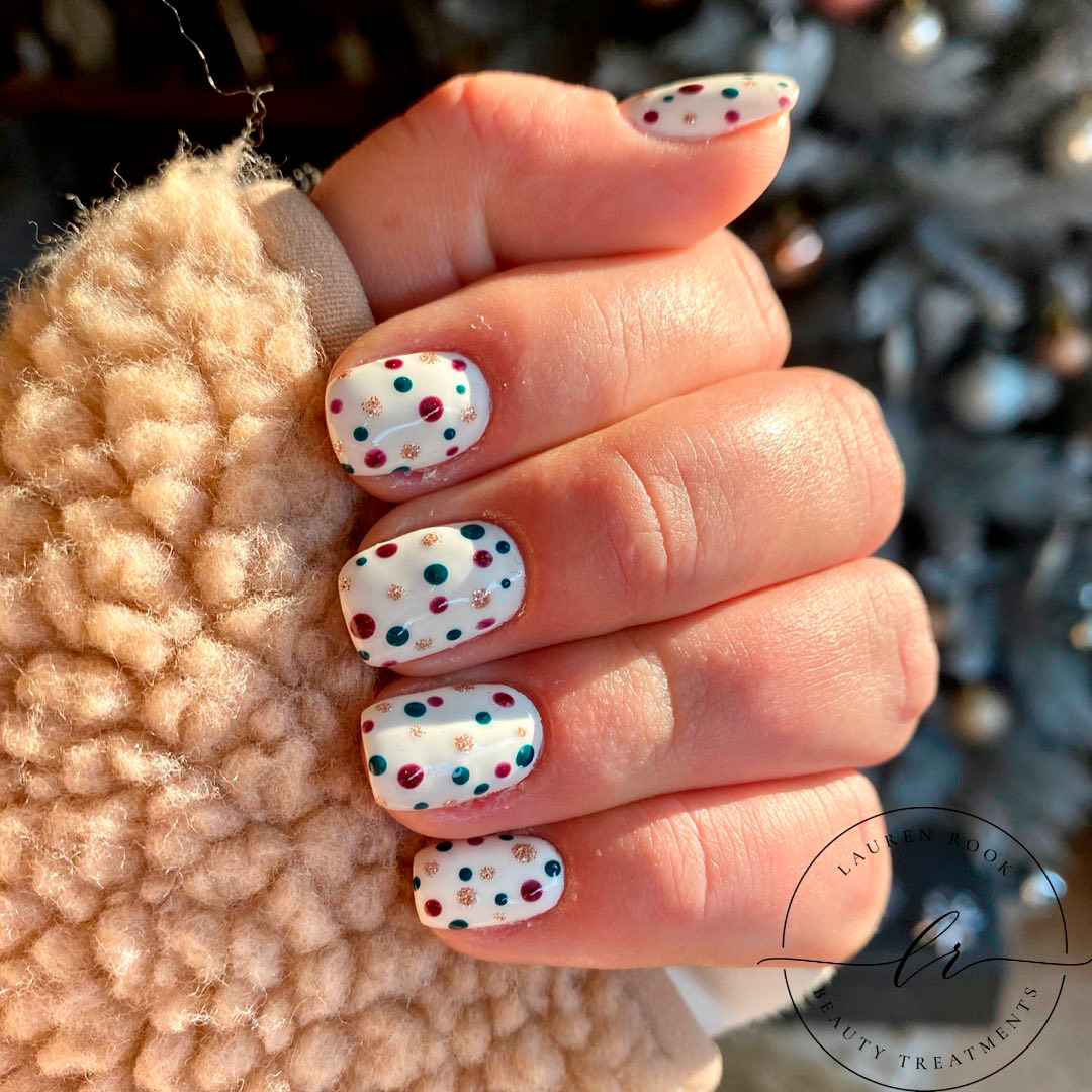 Pointillism Nails Are The Manicure Trend Bringing Polka Dots Back