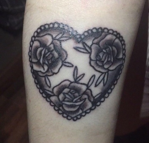 postxangel:first tattoo! planning to get more heheI like it! It’s classic without being overdone, 