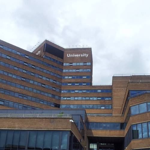 So Take An Educated (haha) Guess What's Inside This Building... ;-) #Huddersfield (at University Of Huddersfield)
