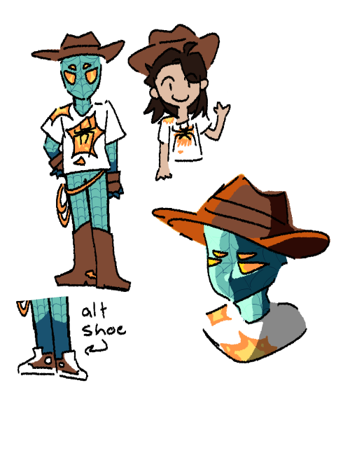 My Spidersona + Doodle W/ @empty-ted 's Spidersona