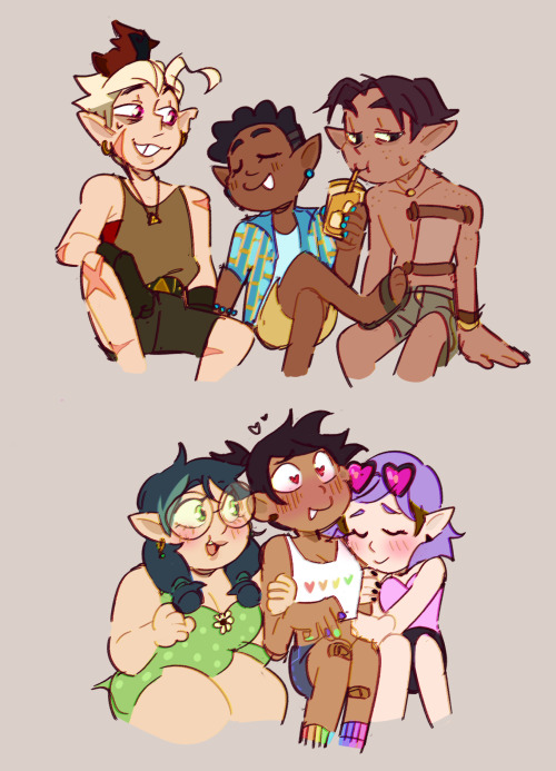 summer is here and so are summer outfits for th crew(please dont tag as huntl/ow)