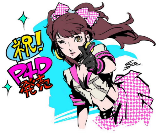 『 ペルソナ4 ダンシング・オールナイト 』発売記念イラスト （2015年）