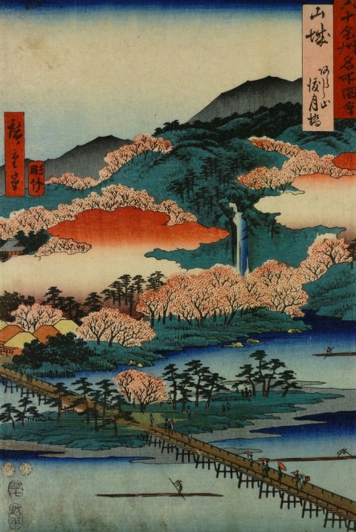 japonisme-japonism: Hiroshige Utagawa / 歌川広重